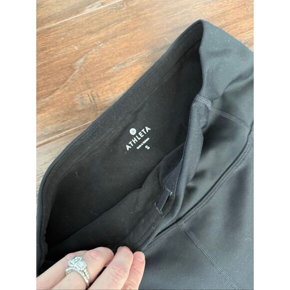 Athleta Black Zipper Pocket 29” Leggings Small - Picture 4 of 7